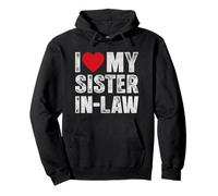 Yes She Bought It Heart Funny I Love My Sister In Law Design Pullover Hoodie