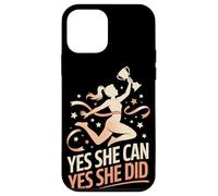 Yes She Can Yes She Did Women Empowerment Women's Equality Case for iPhone 12 mini