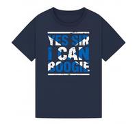 Yes Sir I Can Boogie Scotland Culture Football Mens Graphic T-Shirt Retro Novelty Tee Scottish Pride Apparel Gift Party Top Navy XL