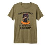 Yes Size Does Matter No One Wants a Small Latte Premium T-Shirt