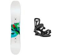 Yes - Snowboard Bindings - Pack All-Out 2025 for Men in Nylon - White White