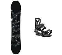 Yes - Snowboard Bindings - Pack Basic 2025 for Men in Nylon - Black Black