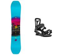 Yes - Snowboard Bindings - Pack Jackpot 2025 for Men in Nylon - Blue Blue