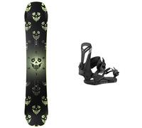 Yes - Snowboard bindings - Pack Shifter Xtrm Eiki 3D 2026 for Men - Green Green M.L.XL.S