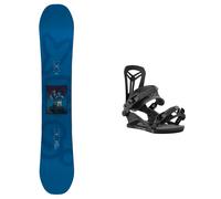 Yes - Snowboard Bindings - Pack Typo 2025 for Men in Nylon - Blue Blue