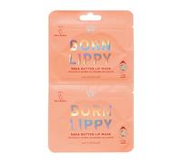 Yes Studio Born Lippy Shea Butter Lip Mask, Jelly Lip Sheet Mask for Soft, Juicy, Selfie Ready Lips, 2 Pack
