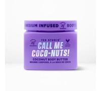 Yes Studio Call Me Coco-Nuts Body Butter 400g - Magnesium Infused Body Moisturiser, Coconut Scented Body Cream, Deep Hydration for Soft Skin, Vegan & Cruelty Free
