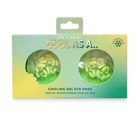 Yes Studio Cool as A Cooling Gel Eye Pads, Reusable Eye Cooling Pads to Soothe, Refresh and De-Puff Tired Eyes, Ready Whenever You Need a Refresh - Cucumber Design