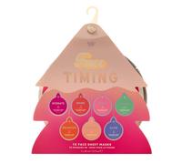 Yes Studio Festive 7Pc Face Sheet Mask Gift Set Multi
