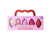 Yes Studio Hey Big Blender Makeup Sponge Set - 5 Piece Beauty Blender Collection, Ultra Soft Cosmetic Sponges for Foundation, Concealer, Contour & Cream Makeup, Precision Blending