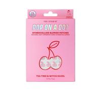 Yes Studio Pop On A Dot Hydrocolloid Blemish Patches - 72 Cherry Shaped Spot Patches with Tea Tree & Witch Hazel, Acne Spot Treatment, Oil Absorbing Pimple Patches, Fragrance Free, Cruelty Free