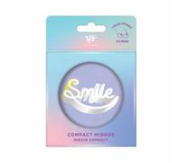 Yes Studio Smile Compact Travel Mirror In Purple Purple