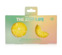 Yes Studio The Zest Life Cooling Gel Eye Pads, Reusable Eye Cooling Pads to Soothe, Refresh and De-Puff Tired Eyes, Ready Whenever You Need a Refresh - Lemon Design