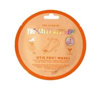 Yes Studio Toe-Tally Revived Foot Bootie Mask - Pink Grapefruit, Shea Butter & Aloe Vera Foot Mask Socks, Hydrating Heel Repair Treatment, Softening Foot Care, 1 Pair, Cruelty Free