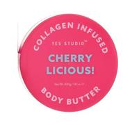 Yes Studio Women's Body Butter Cherry + Collagen 400g in Pink Yes Studio Pink