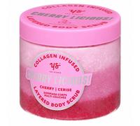 Yes Studio Women's Triple Layered Collagen Infused Body Scrub - Cherry in Pink