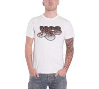 Yes T Shirt Pattern classic band Logo new Official Mens White