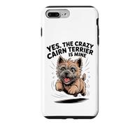Yes, the crazy Cairn Terrier is Mine Cartoon Pet Dog Breed Case for iPhone 7 Plus/8 Plus
