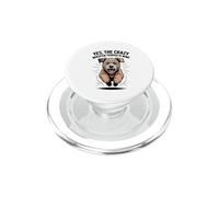 Yes, the crazy Wheaten Terrier is Mine Irish Pet Dog Breed PopSockets PopGrip for MagSafe