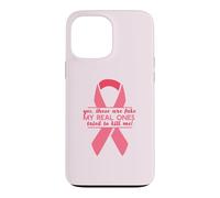 YES THESE ARE FAKE MY REAL ONES TRIED TO KILL ME Funny Meme Case for iPhone 13 Pro Max