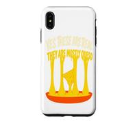 Yes These Are Real They Mostly Queso Funny Cheese Food Case for iPhone XS Max