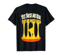 Yes These are Real They Mostly Queso Funny Cheese Food Value Graphic T-Shirt