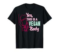 Yes This is A Vegan Body Plant Based Pride Statement T-Shirt