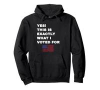 Yes! This Is What I Voted For Pro-Republican President Pullover Hoodie