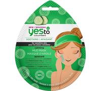 Yes To Cucumbers Mud Mask w/tray 6 x 10ml