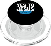 Yes To Jesus Baptism Christian PopSockets PopGrip for MagSafe