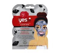 Yes To Tomatoes Anti Pollution Detoxifying Charcoal Bubbling Paper Mask 20ml