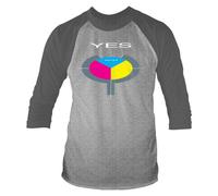 Yes Unisex Adult 90125 Long-Sleeved T-ShirtS Grey PH2664