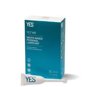 YES WB Applicators Organic Water Based Natural Personal Lubricant, 6 x 5ml