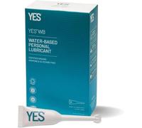YES WB Applicators Organic Water Based Natural Personal Lubricant, 6 x 5ml