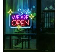 Yes We are Open Neon Sign Open Sign Come in were Open Sign Funny Open Closed Sign Open Sign for Business Custom Open Sign Open Closed Decors