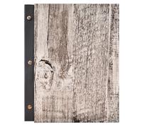 (Yes) Wooden Menu Holder A4 Restaurant Brighton White