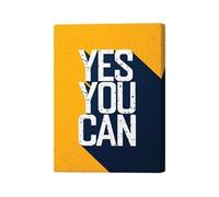 Yes You Can Canvas Print 20x32 Inches SC1STVCD17826M