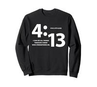Yes You Can - Philippians 4:13 Bible Verse Christian Sweatshirt