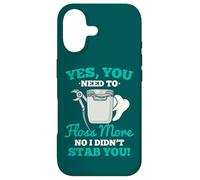 Yes You Need To Floss More Funny Dental Hygiene Case for iPhone 17