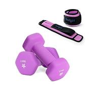 Yes4All 1.5 kg Dumbbell Neoprene and 0.7 kg Wrist Weight Neoprene