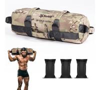 Yes4All 20kg/30kg/50kg/80kg Weight Bag - Sandbags Gym - Core Training Power Bag for Crossfit/Running/Workout/PowerLiffting - Sold UNFILLED