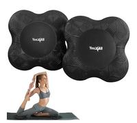 Yes4All 2PCS Yoga Knee Pads Extra Thick, Yoga Kneeling Pad for Pilates Exercise, 13/16 Inches Cushion Knees Elbow Mat Supplies for Women Men Fitness Travel