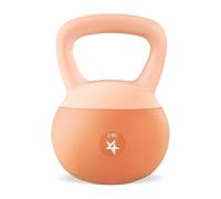 Yes4All 5OXR Soft Kettlebell, 2 kg, Peach