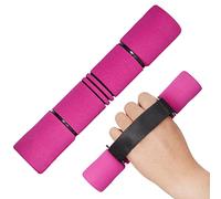 Yes4All Adjustable Dumbbell Hand Weights Set of 2 Perfect for Women's Walking or Travel Exercise with Adjustable Straps, Foam Cover, and Color Coded Weight (2lbs, 3lbs or 4lbs) Options