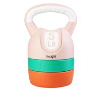 Yes4All Adjustable Kettlebell Weights Set for Women Strength Training, Kettlebells Workout Equipment for Home Gym 12lbs - Pastel