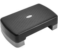 Yes4All Aerobic Step Platform with Adjustable Risers for Home Gym Fitness Workout - Cool Grey