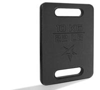 Yes4All Cast Iron Ruck Weight for Backpacks - Multiple Sizes Gym Equipment for Rucking, Swings, Squats, Strength Training, and Home Exercises, Black