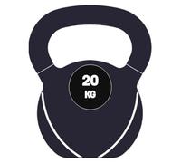 Yes4All Cement Kettlebell, Strength Training Kettlebells 4-20 Kg for Full Body Workout, Push up, Strength Training, 20 Kg