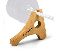 Yes4All Deadlift Jack/Barbell Stand for Weight Training, Deadlift Exercises, Powerlifting, Suitable for Loading and Unloading Heavy Barbell Plates