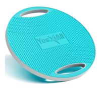 Yes4All EBGL Plastic Wobble Balance Board, 40 cm Surface Balance Board for Standing, Core Training, Gym Home Workout (Sky Blue)